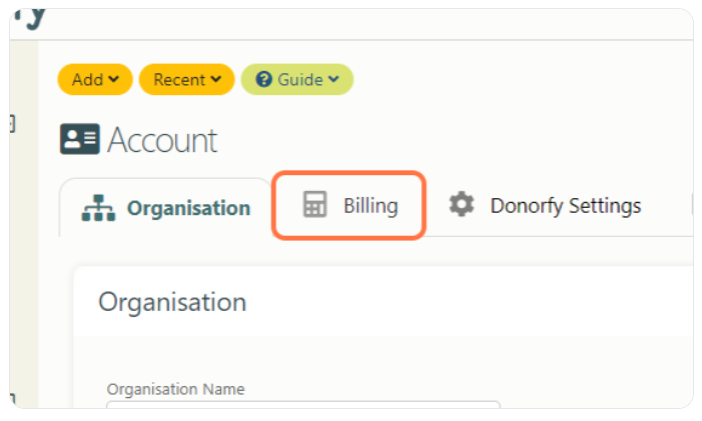 Download Your Donorfy Invoices – Donorfy Support